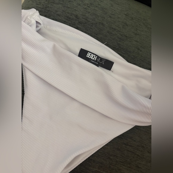 Beach Riot White Bikini Bottom - Picture 3 of 4